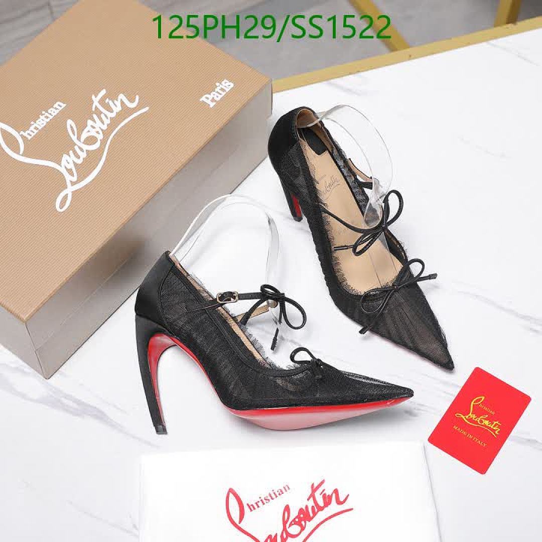 Christian Louboutin-Women Shoes Code: SS1522 $: 125USD