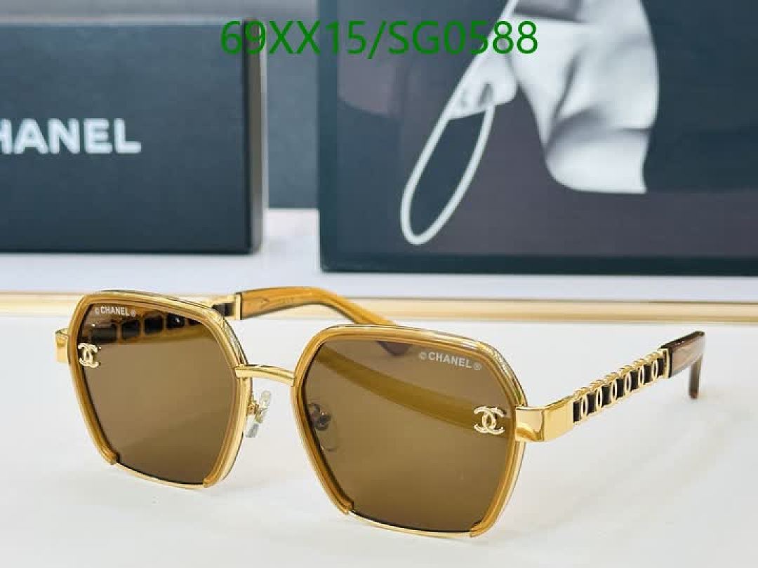 Chanel-Glasses Code: SG0588 $: 69USD