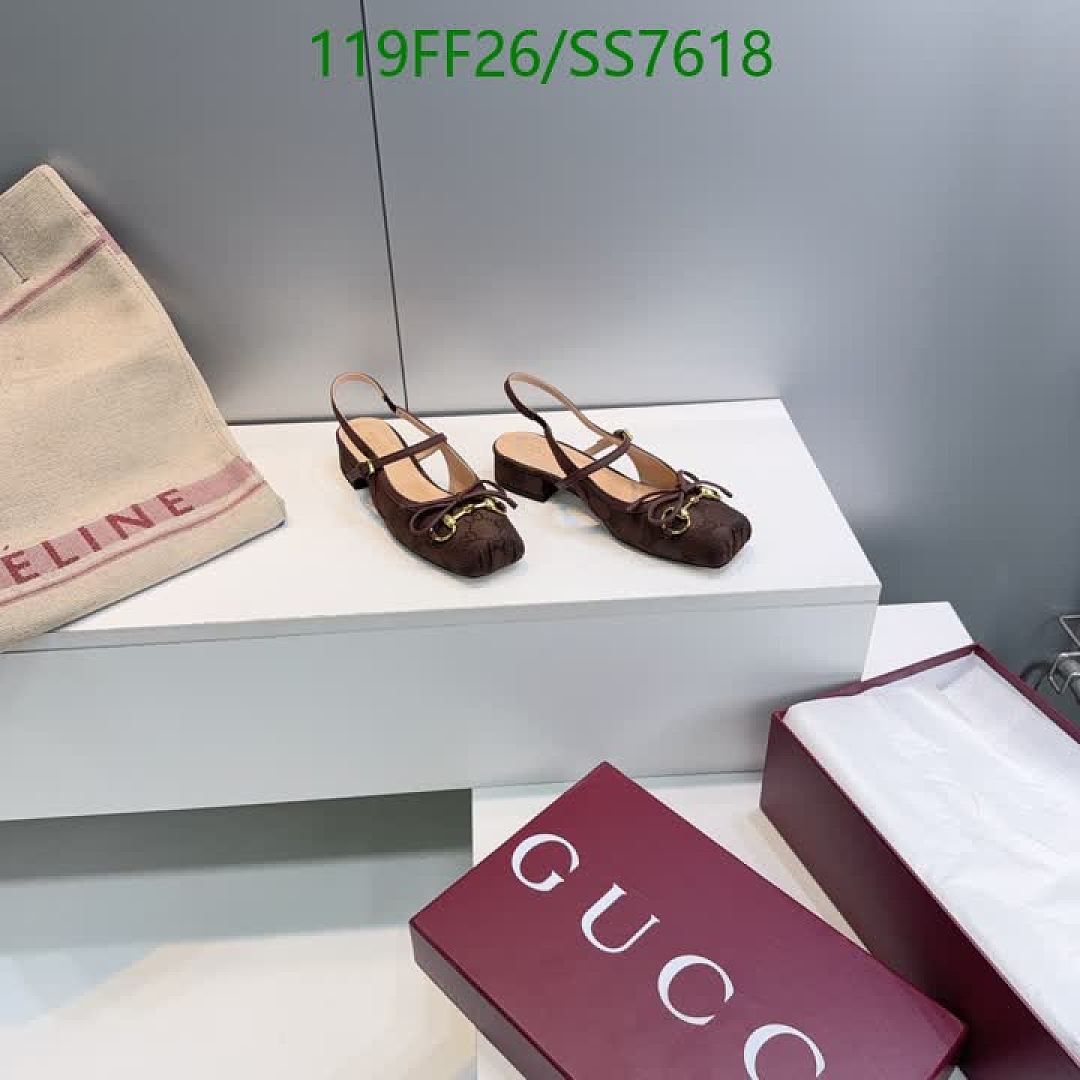 Gucci-Women Shoes Code: SS7618 $: 119USD
