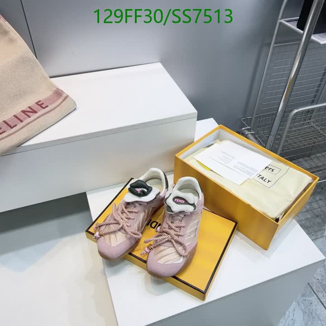 Fendi-Women Shoes Code: SS7513 $: 129USD