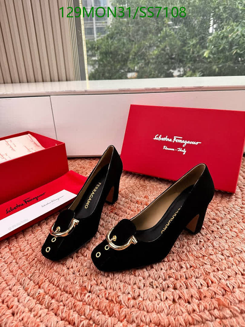 Ferragamo-Women Shoes Code: SS7108 $: 129USD