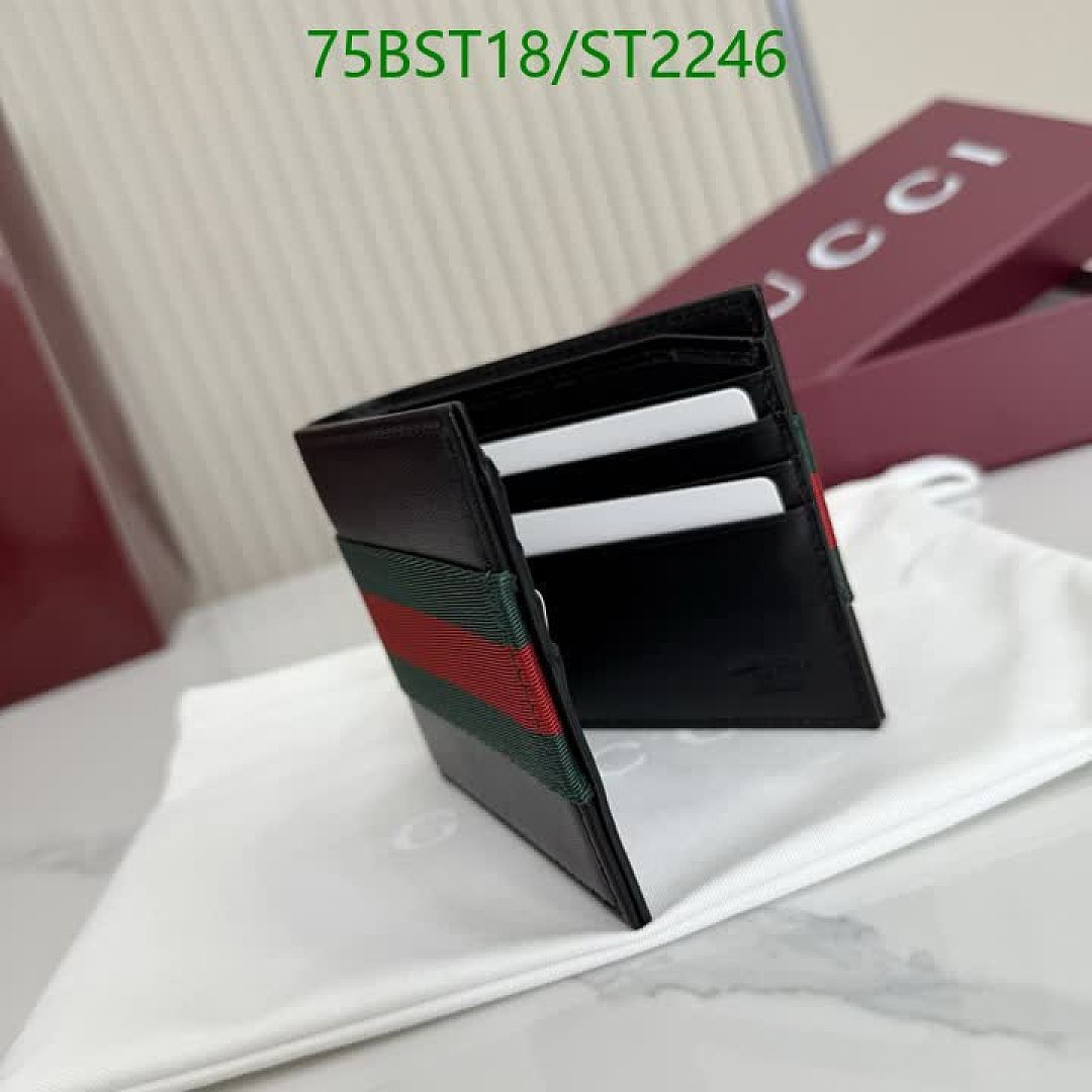 Gucci-Wallet Mirror Quality Code: ST2246 $: 75USD