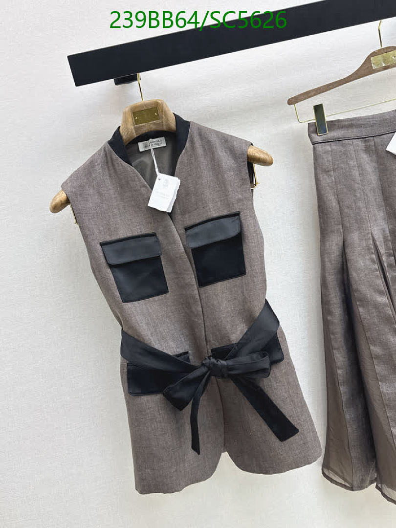 Brunello Cucinelli-Clothing Code: SC5626 $: 239USD