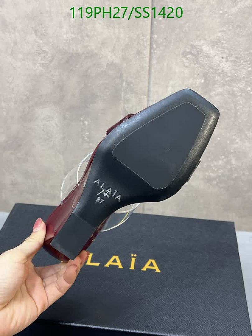 Alaia-Women Shoes Code: SS1420 $: 119USD