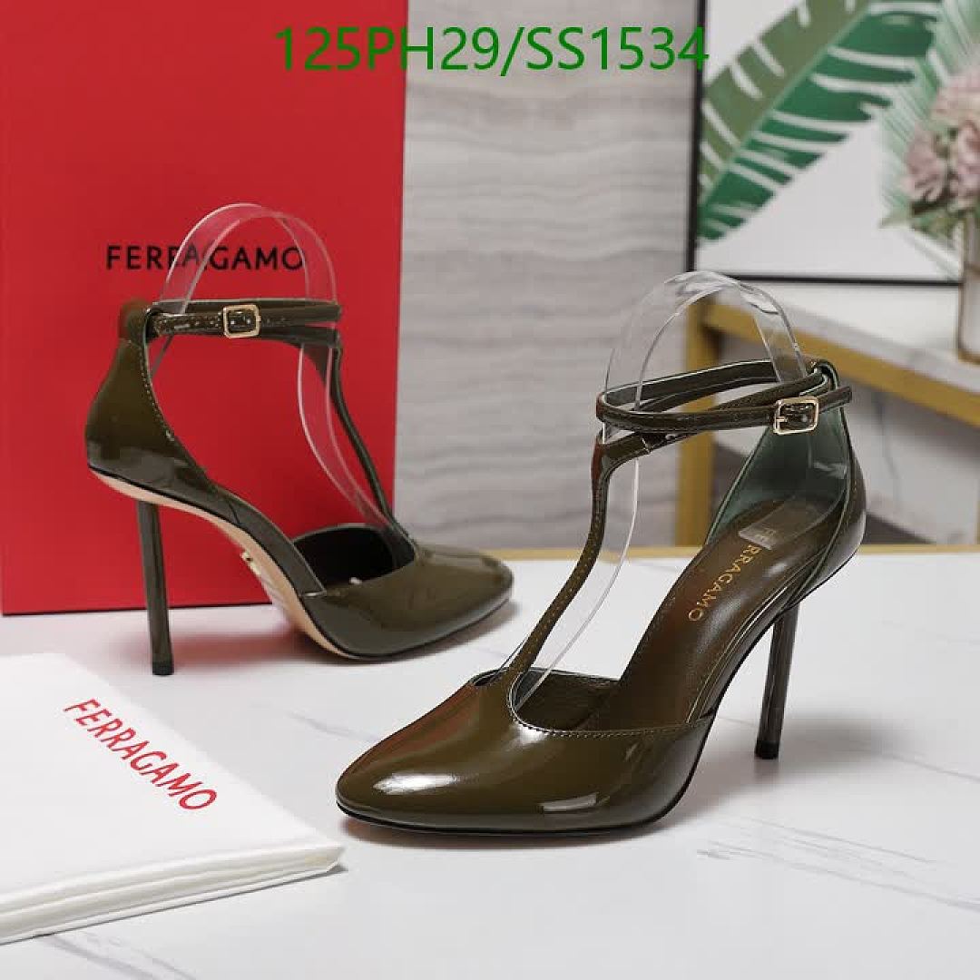 Ferragamo-Women Shoes Code: SS1534 $: 125USD