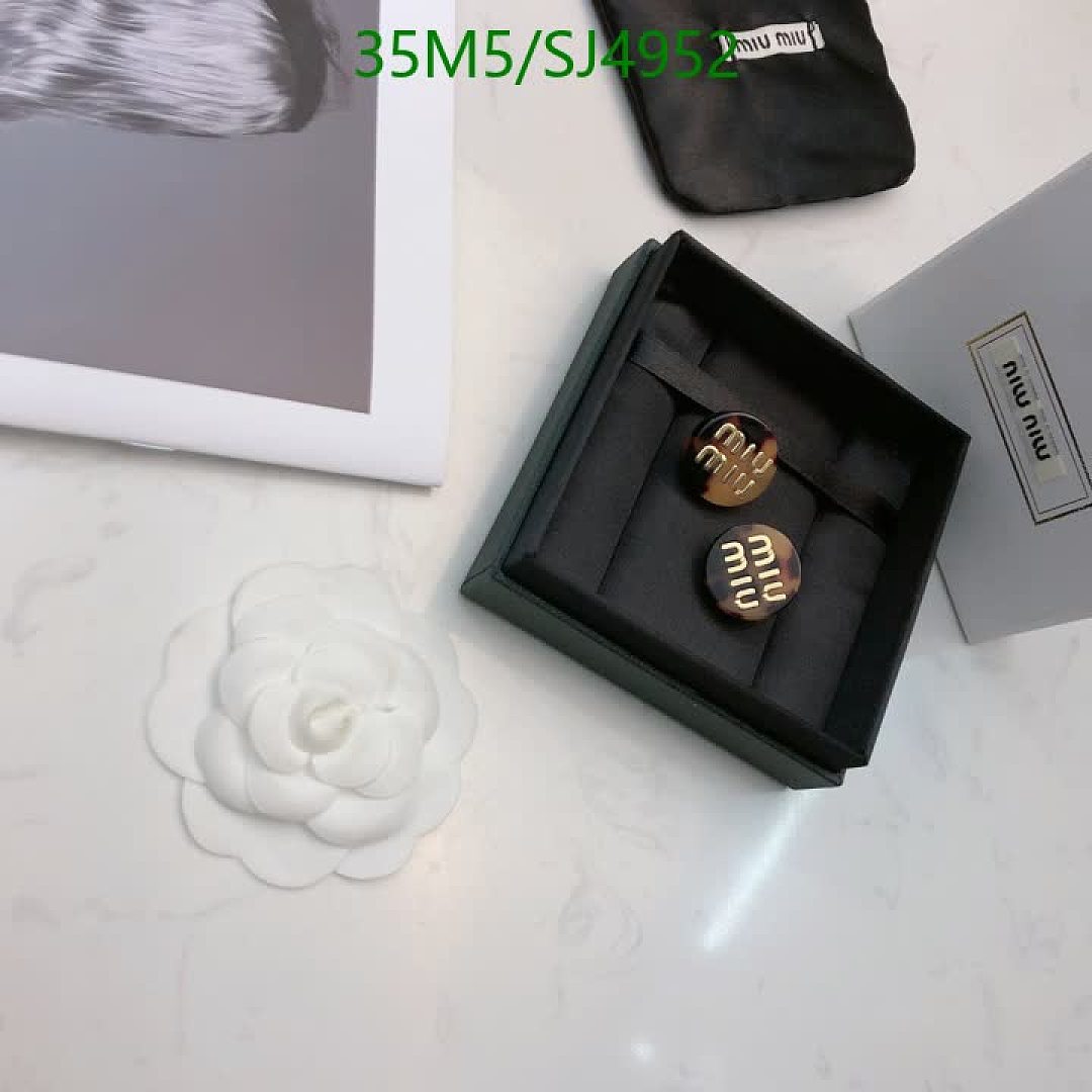Miu Miu-Jewelry Code: SJ4952 $: 35USD