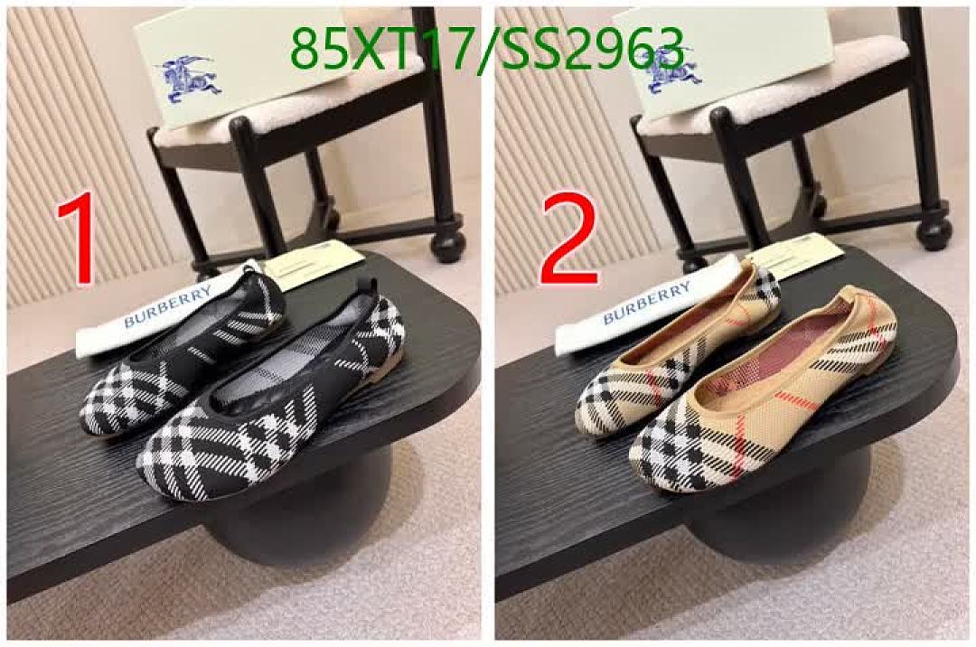 Burberry-Women Shoes Code: SS2963 $: 85USD