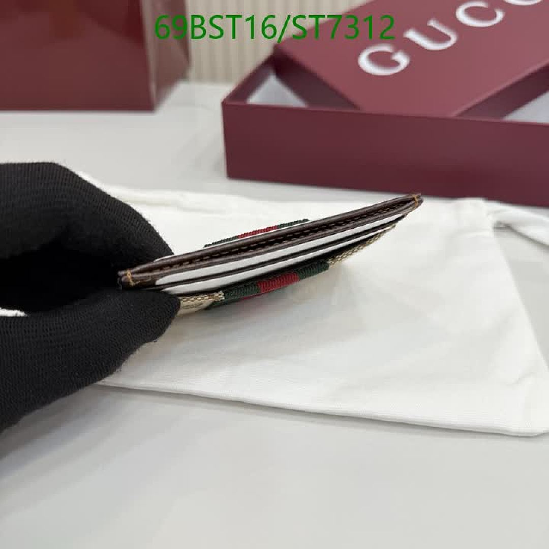 Gucci-Wallet Mirror Quality Code: ST7312 $: 69USD