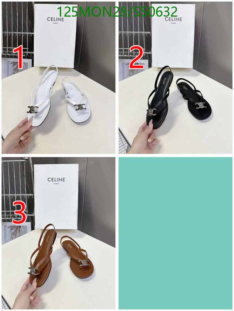 Celine-Women Shoes Code: SS0632 $: 125USD