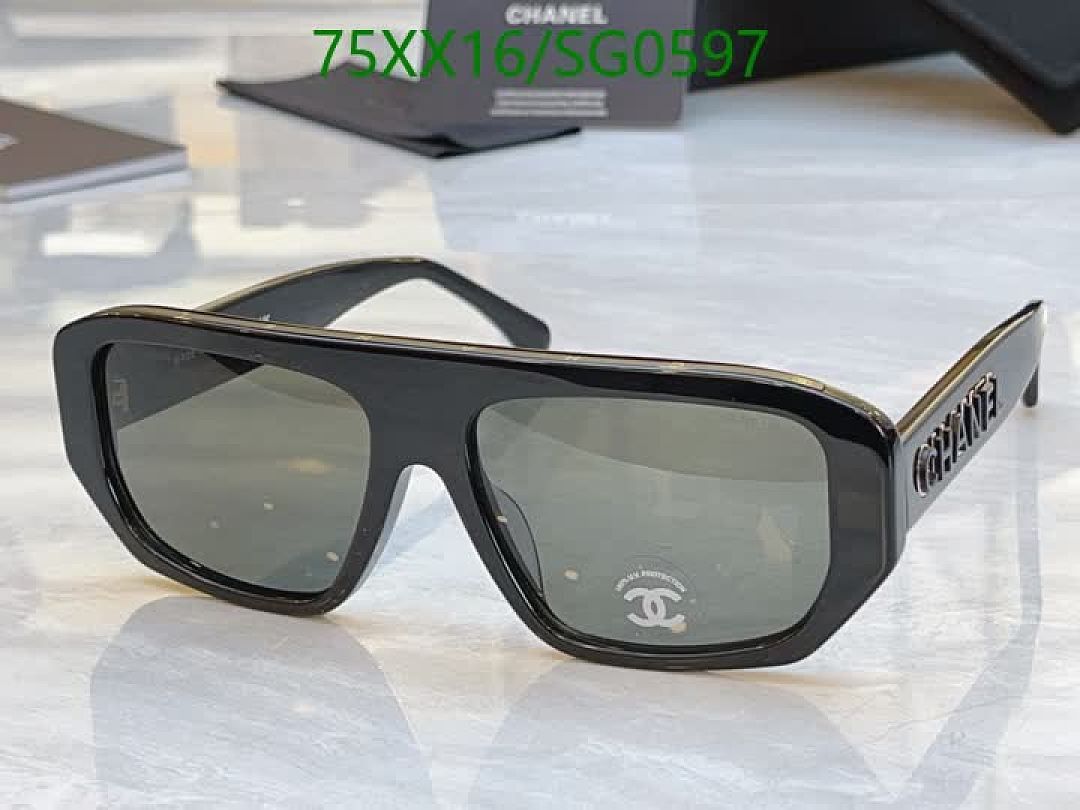 Chanel-Glasses Code: SG0597 $: 75USD