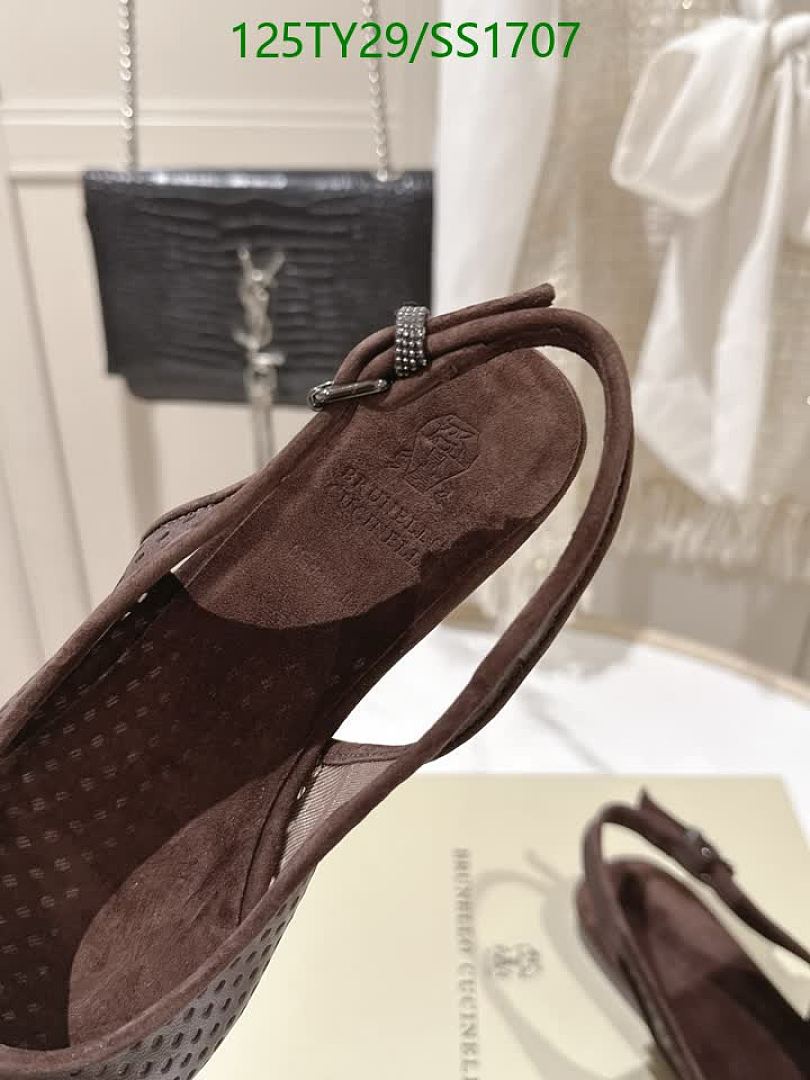 Brunello Cucinelli-Women Shoes Code: SS1707 $: 125USD