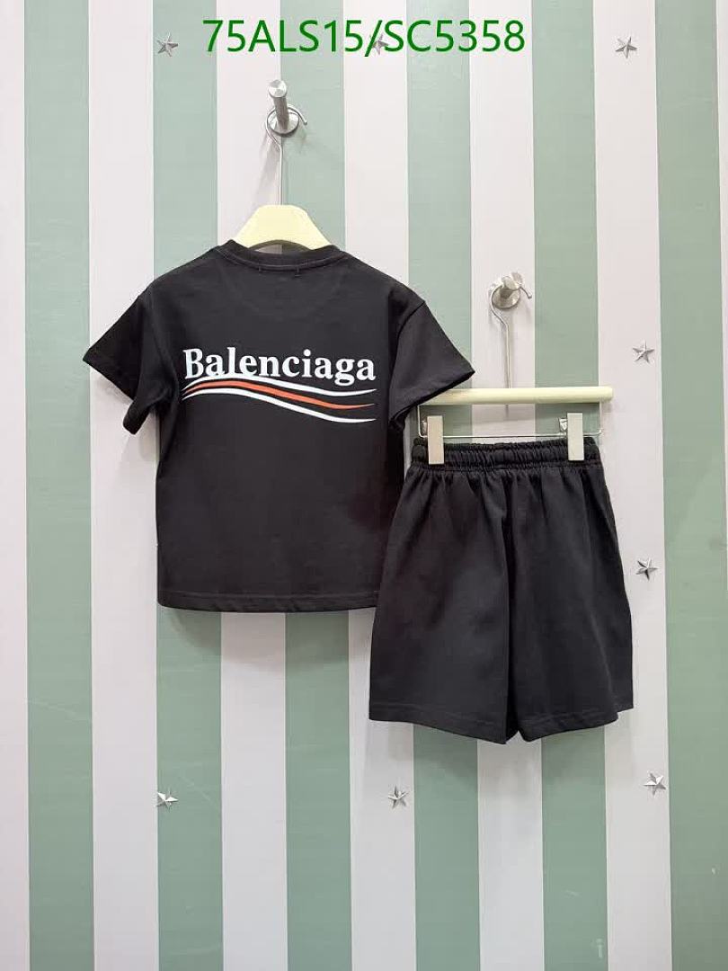 Balenciaga-Kids Clothing Code: SC5358 $: 75USD