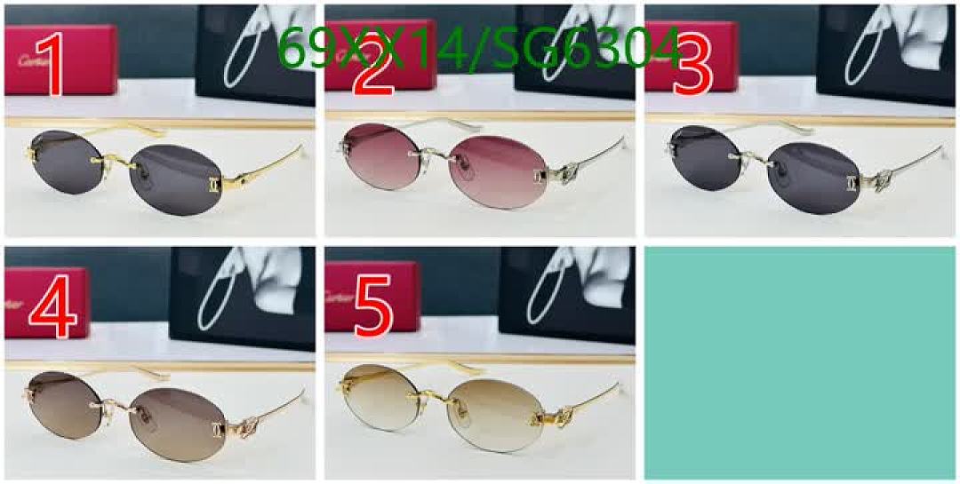 Cartier-Glasses Code: SG6304 $: 69USD