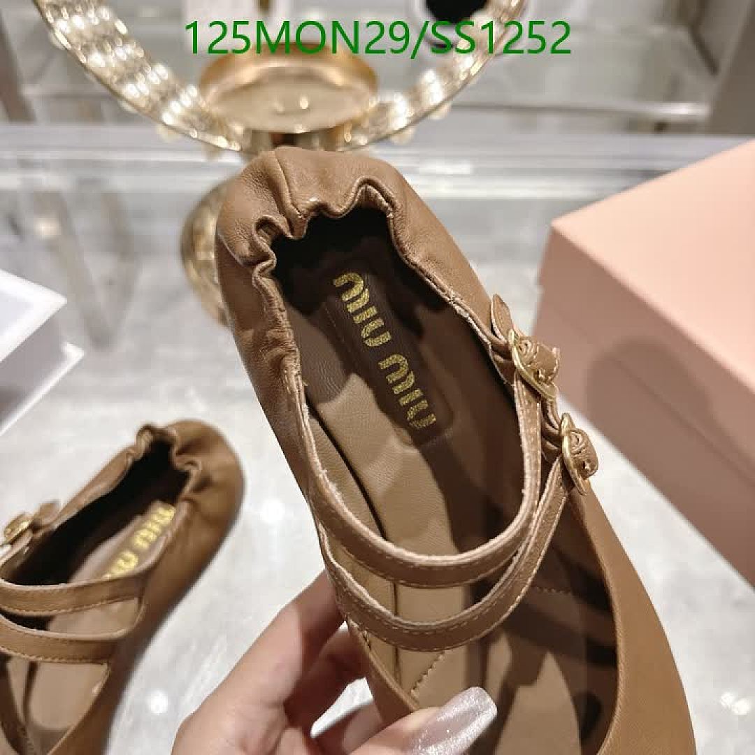 Miu Miu-Women Shoes Code: SS1252 $: 125USD