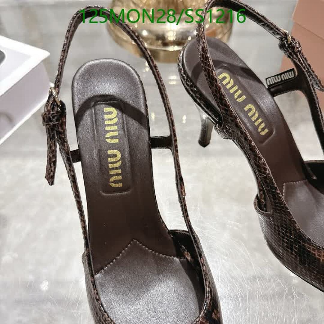Miu Miu-Women Shoes Code: SS1216 $: 125USD