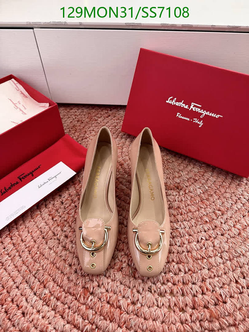 Ferragamo-Women Shoes Code: SS7108 $: 129USD