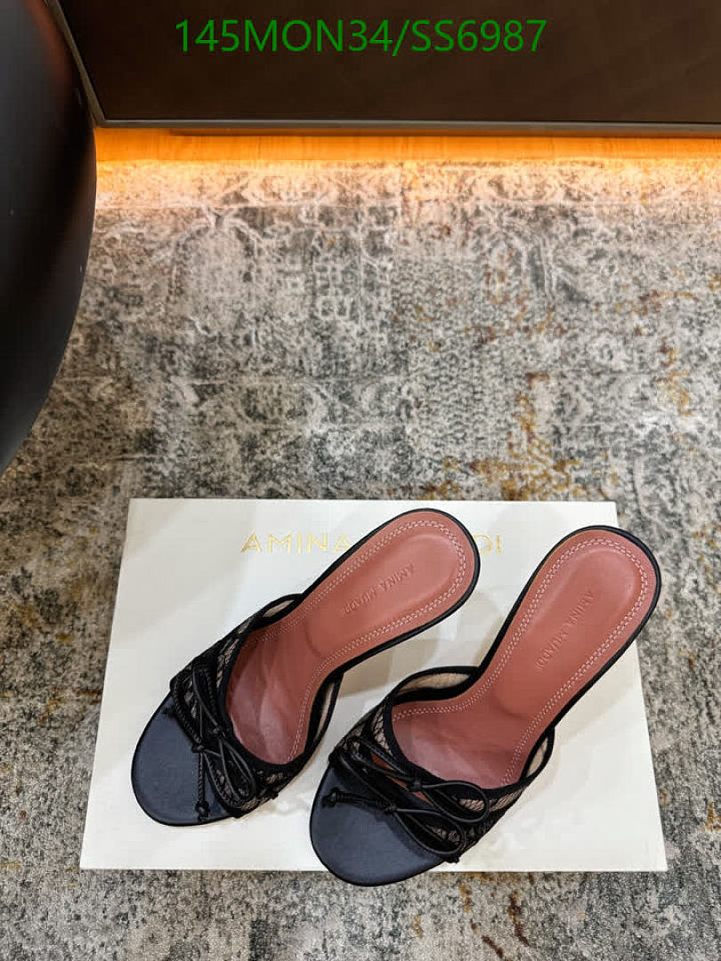 Amina Muaddi-Women Shoes Code: SS6987 $: 145USD