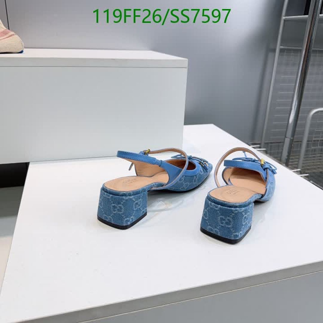 Gucci-Women Shoes Code: SS7597 $: 119USD