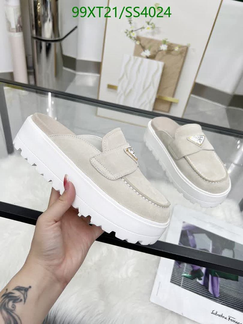 Prada-Women Shoes Code: SS4024 $: 99USD