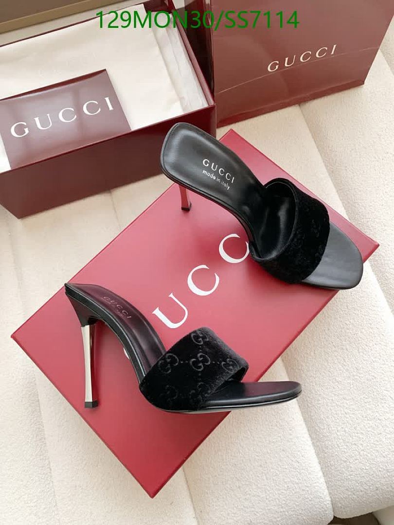 Gucci-Women Shoes Code: SS7114 $: 129USD