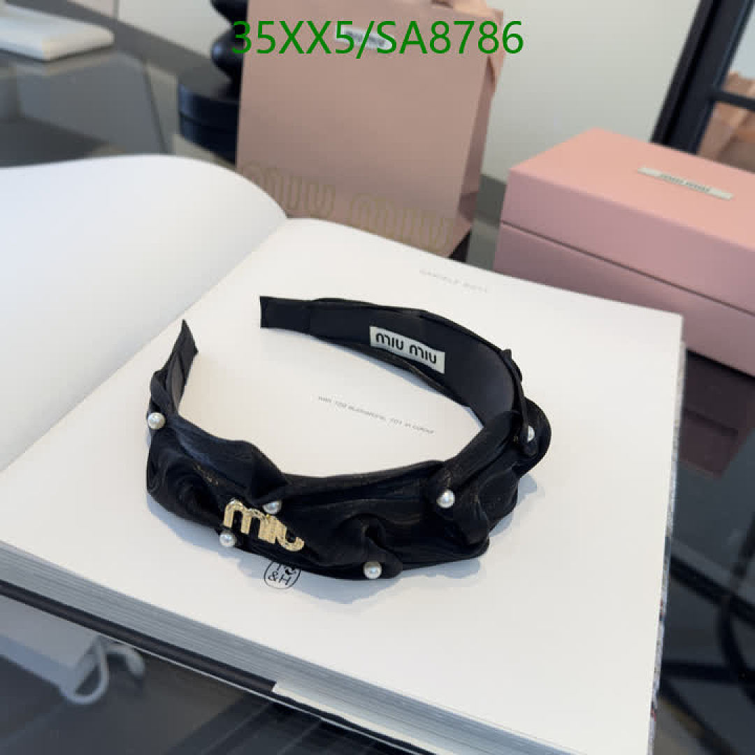 MIU MIU-Headband Code: SA8786 $: 35USD