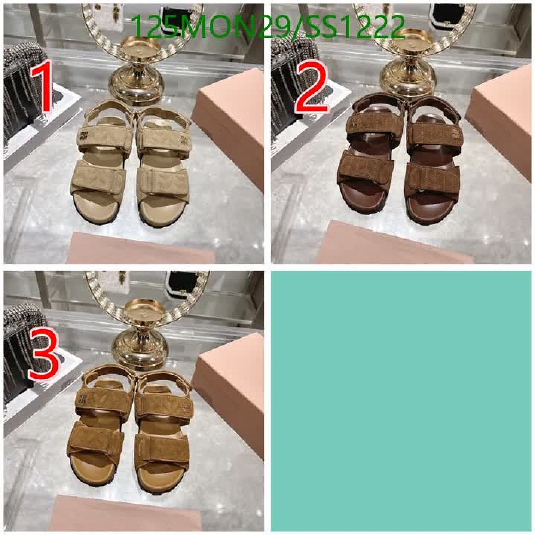 Miu Miu-Women Shoes Code: SS1222 $: 125USD