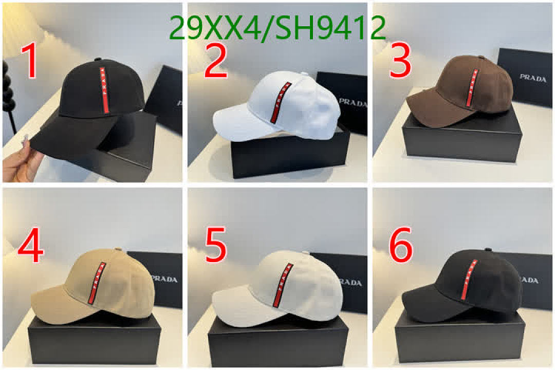 Prada-Cap(Hat) Code: SH9412 $: 29USD