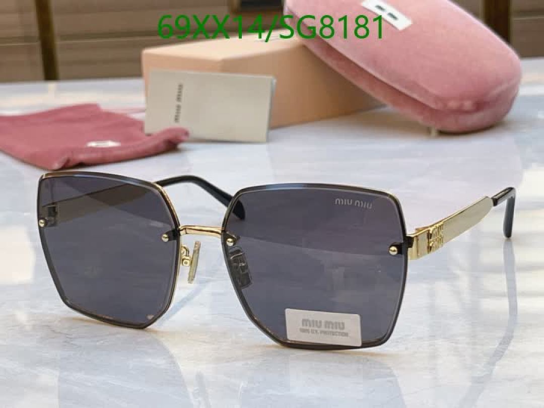 Miu Miu-Glasses Code: SG8181 $: 69USD