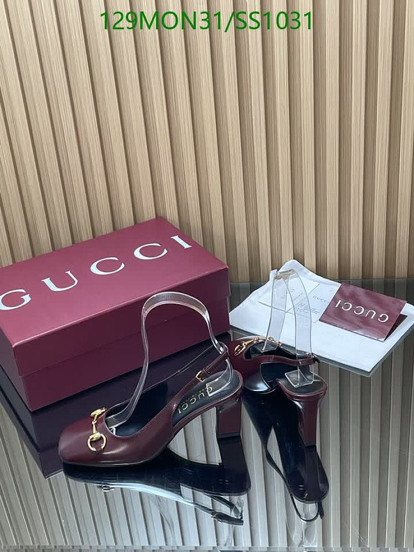 Gucci-Women Shoes Code: SS1031 $: 129USD