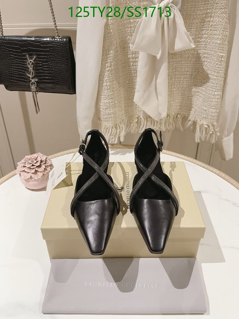 Brunello Cucinelli-Women Shoes Code: SS1713 $: 125USD