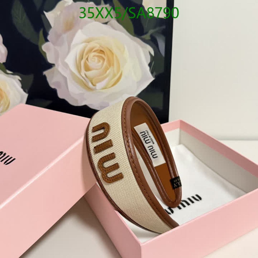 MIU MIU-Headband Code: SA8790 $: 35USD