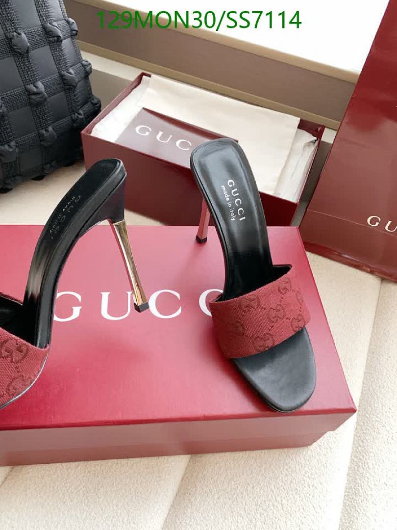 Gucci-Women Shoes Code: SS7114 $: 129USD