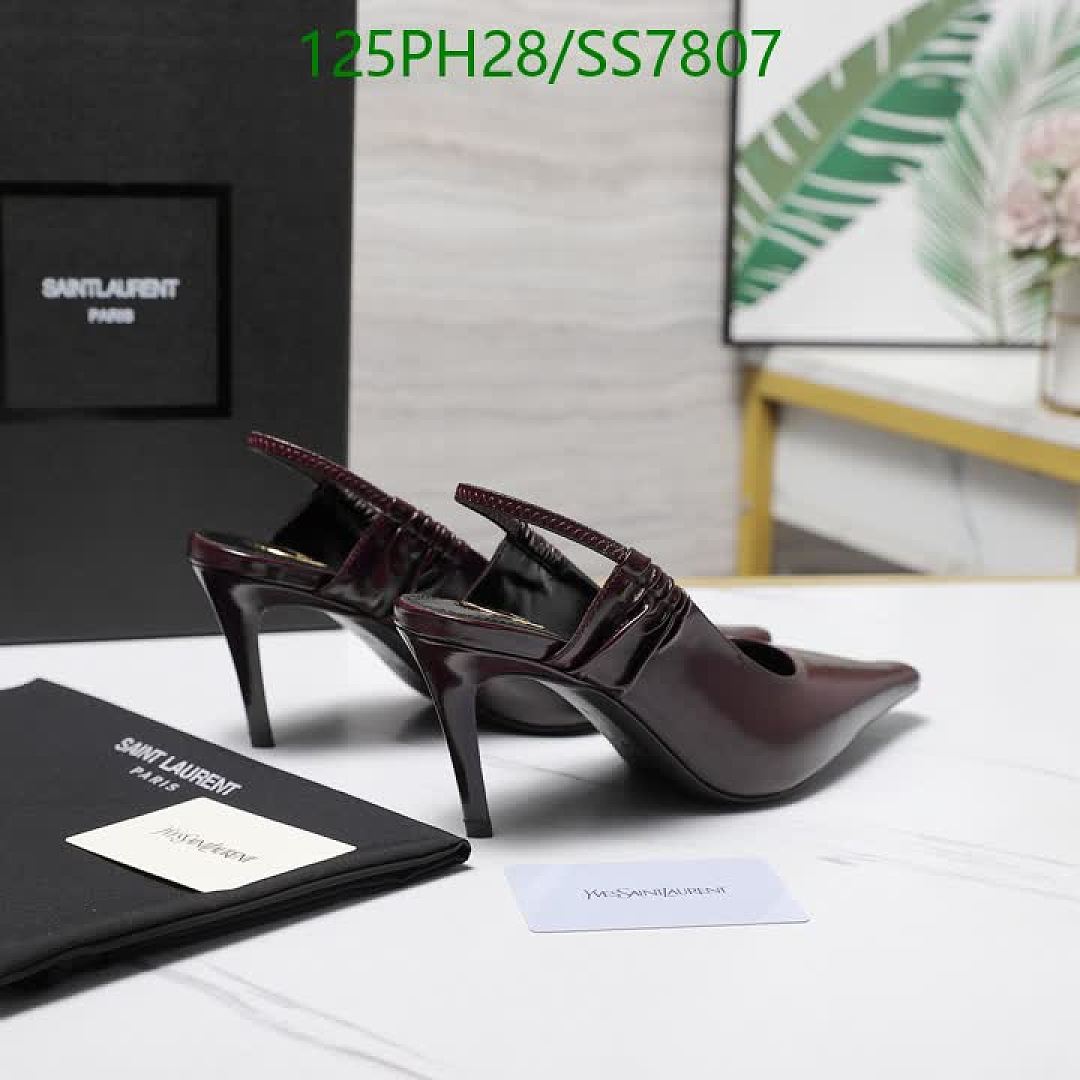 YSL-Women Shoes Code: SS7807 $: 125USD
