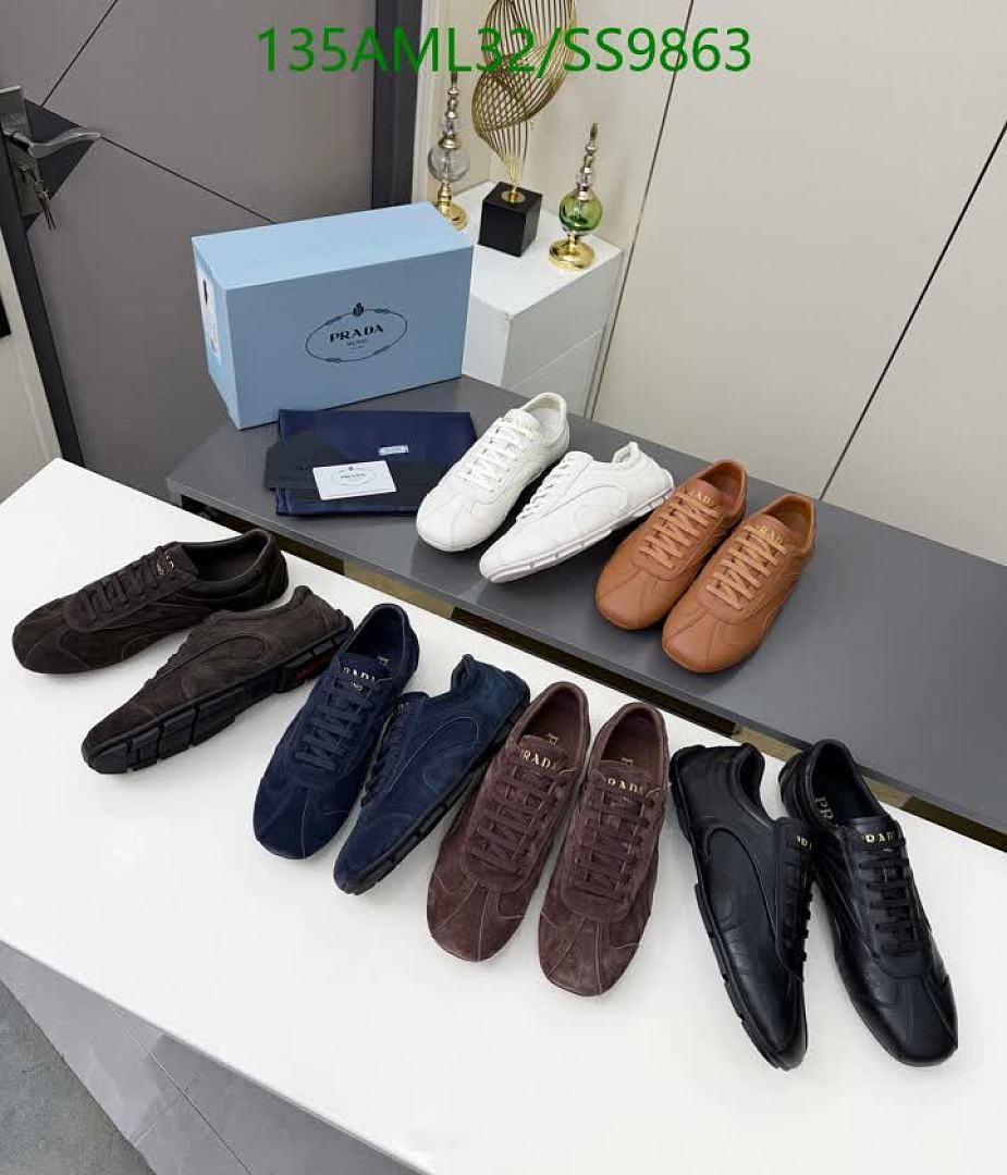 Prada-Men shoes Code: SS9863 $: 135USD
