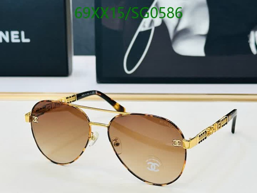 Chanel-Glasses Code: SG0586 $: 69USD