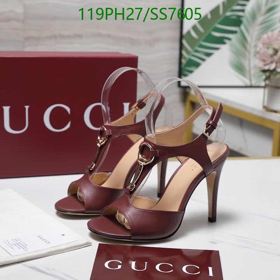 Gucci-Women Shoes Code: SS7605 $: 119USD