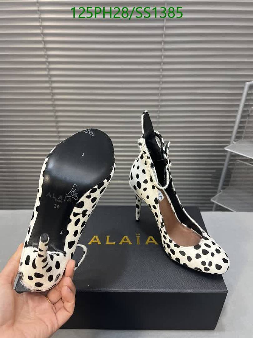 Alaia-Women Shoes Code: SS1385 $: 125USD