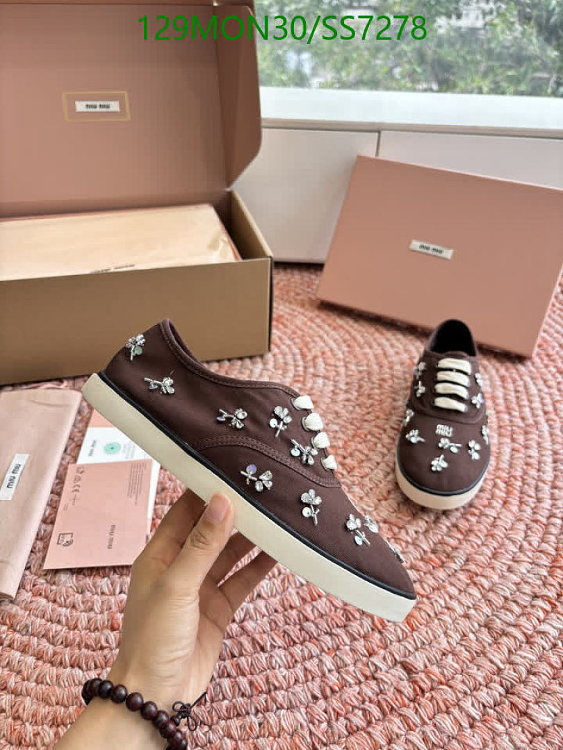 Miu Miu-Women Shoes Code: SS7278 $: 129USD