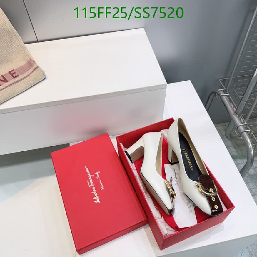 Ferragamo-Women Shoes Code: SS7520 $: 115USD