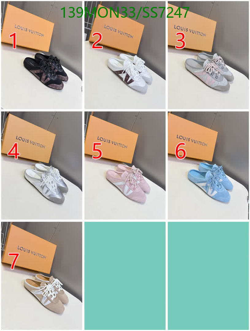 LV-Women Shoes Code: SS7247 $: 139USD