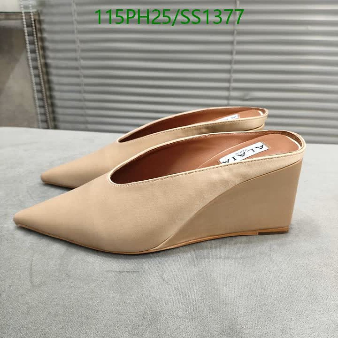 Alaia-Women Shoes Code: SS1377 $: 115USD