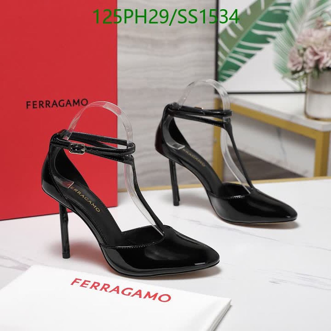 Ferragamo-Women Shoes Code: SS1534 $: 125USD