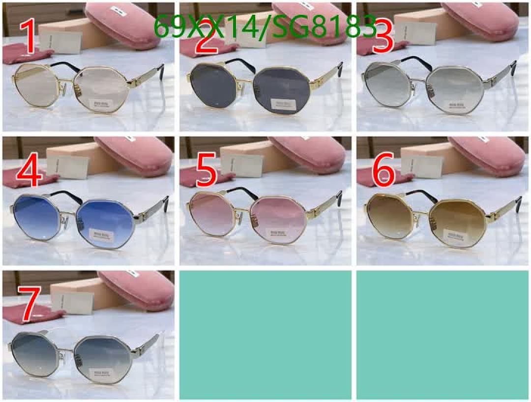 Miu Miu-Glasses Code: SG8183 $: 69USD