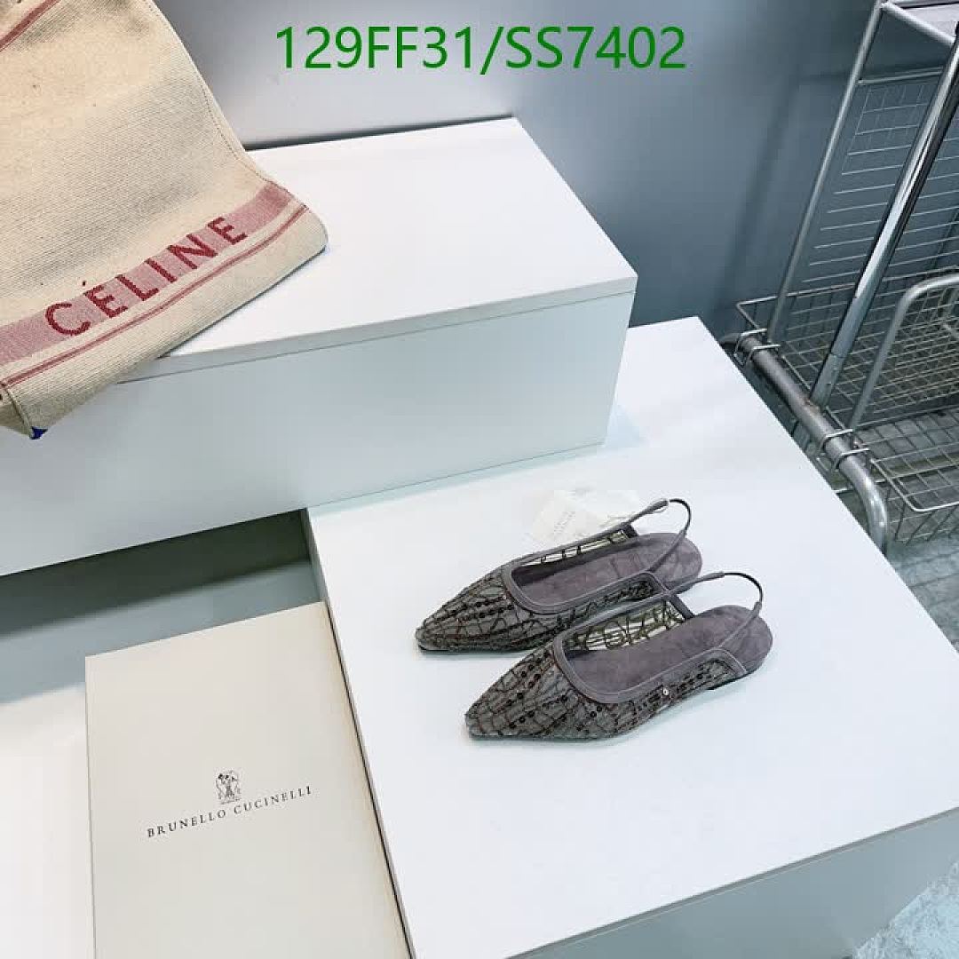 Brunello Cucinelli-Women Shoes Code: SS7402 $: 129USD