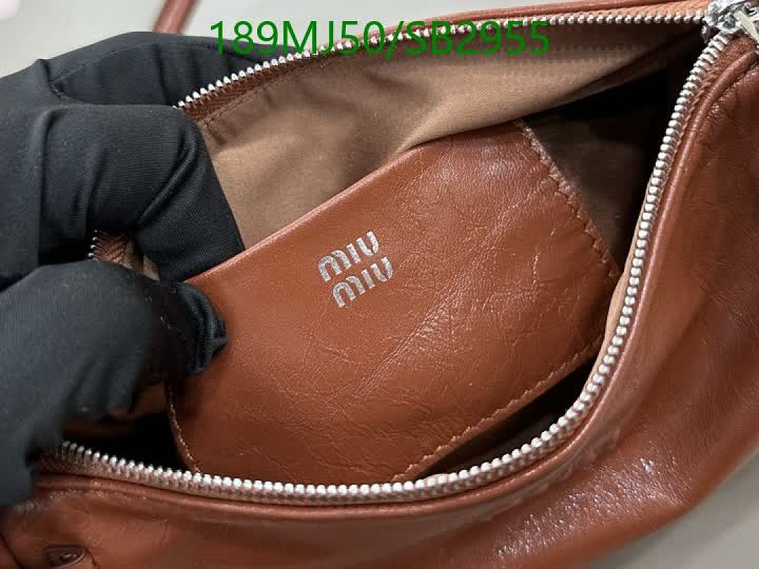 Miu Miu-Bag-Mirror Quality Code: SB2955 $: 189USD