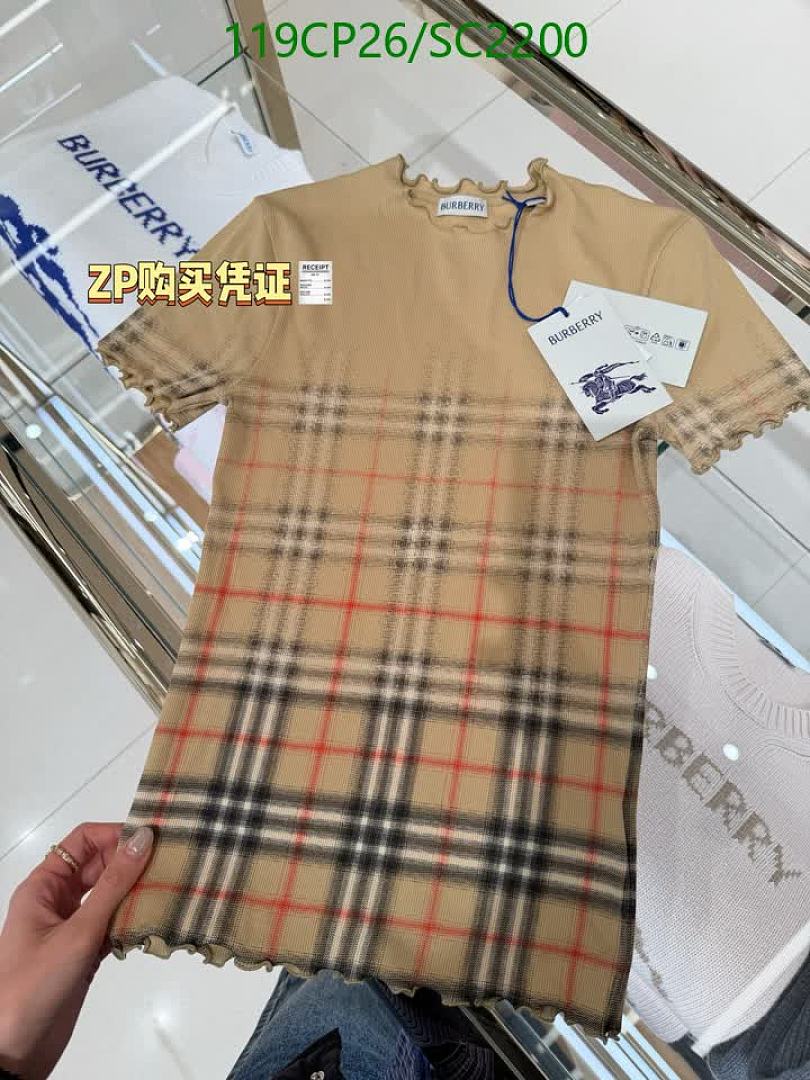 Burberry-Clothing Code: SC2200 $: 119USD