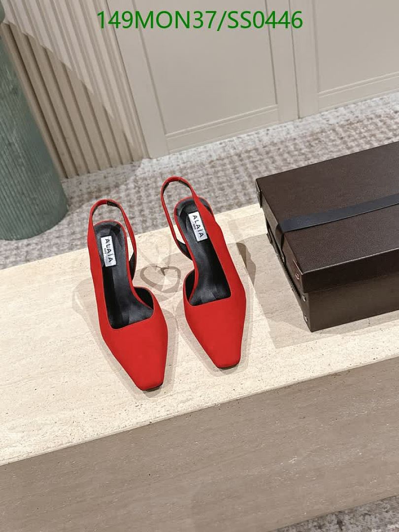 Alaia-Women Shoes Code: SS0446 $: 149USD
