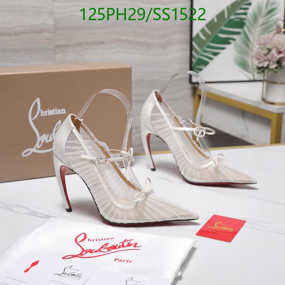 Christian Louboutin-Women Shoes Code: SS1522 $: 125USD