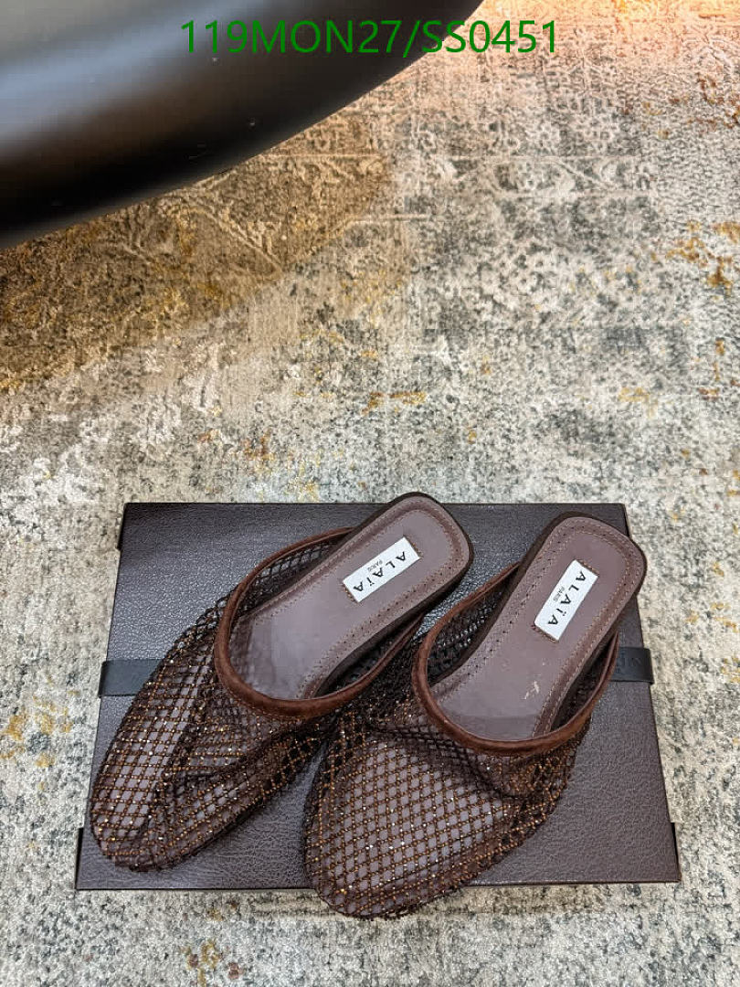 Alaia-Women Shoes Code: SS0451 $: 119USD