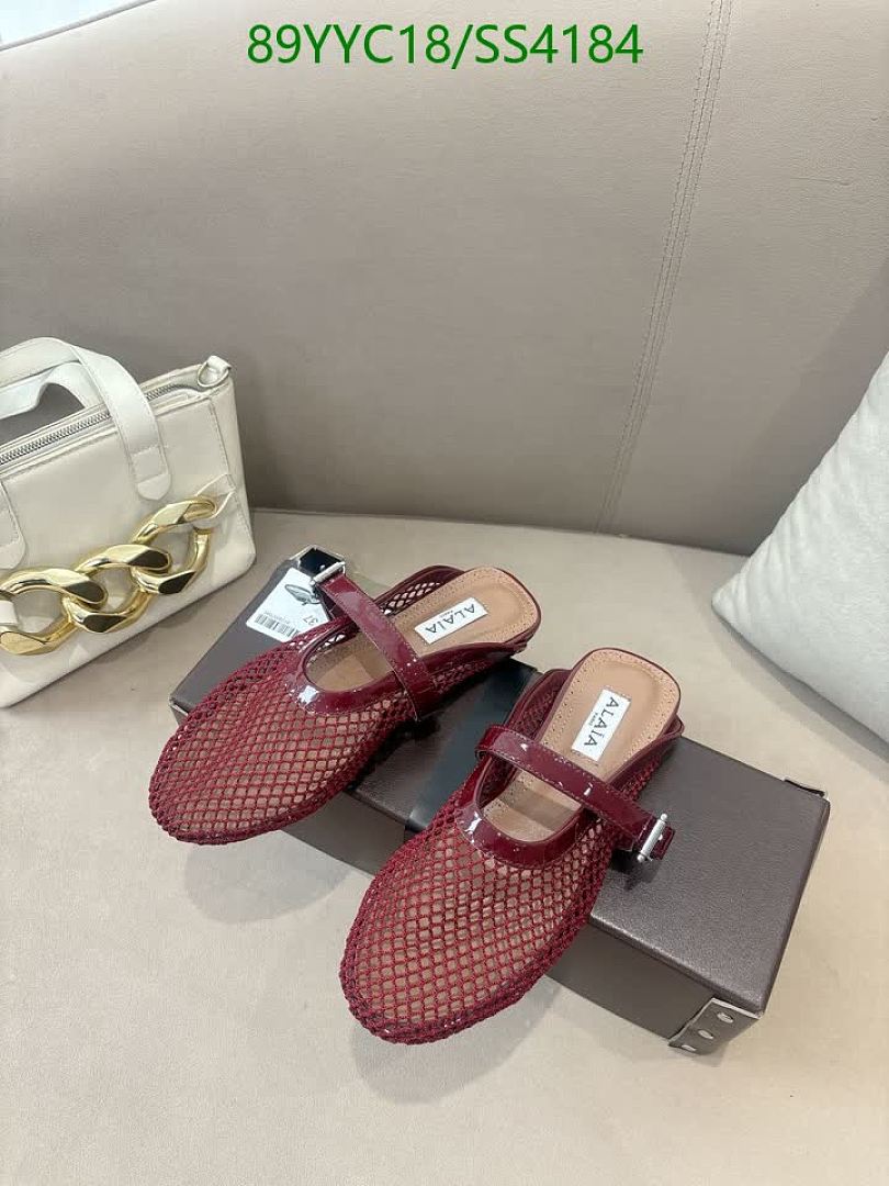 Alaia-Women Shoes Code: SS4184 $: 89USD